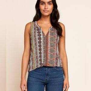 SAN FRANCISCO BOHEMIAN BLOUSE SIZE LARGE